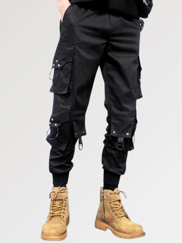 Mens Cargo Pants Streetwear 'Osaki' - Image 3
