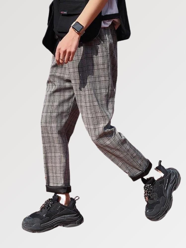 Men's Check Pants 'Kesennuma' - Image 4