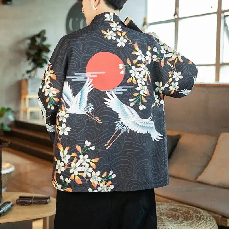 Mens Kimono Coat 'Hachioji' - Image 3