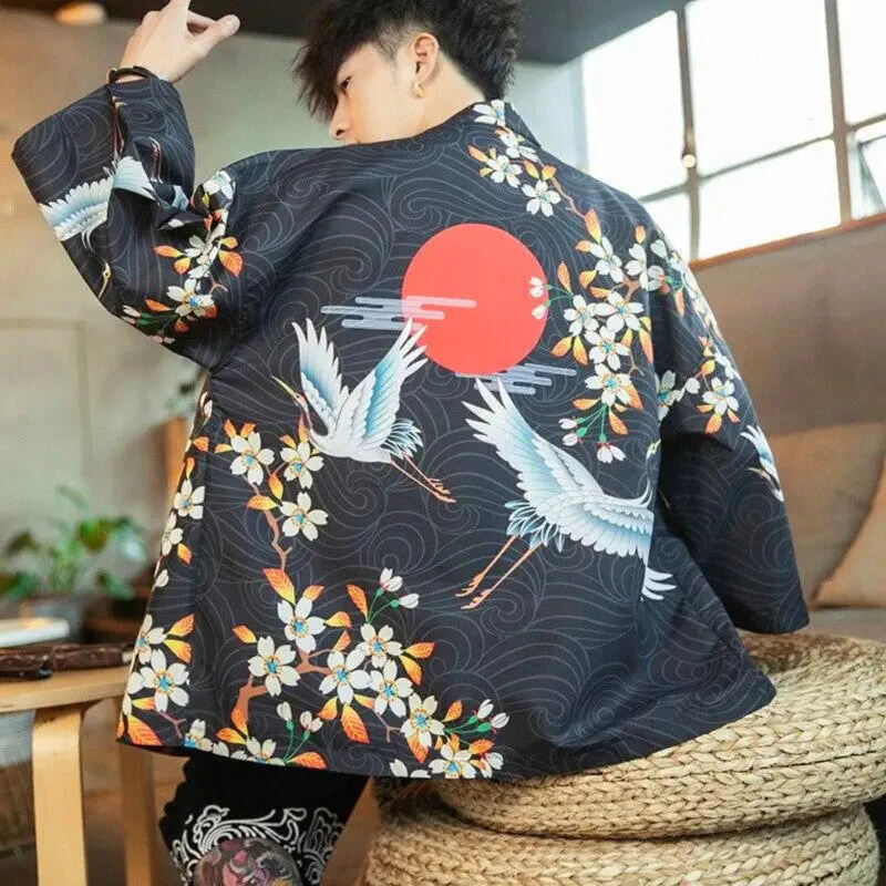Mens Kimono Coat 'Hachioji' - Image 5