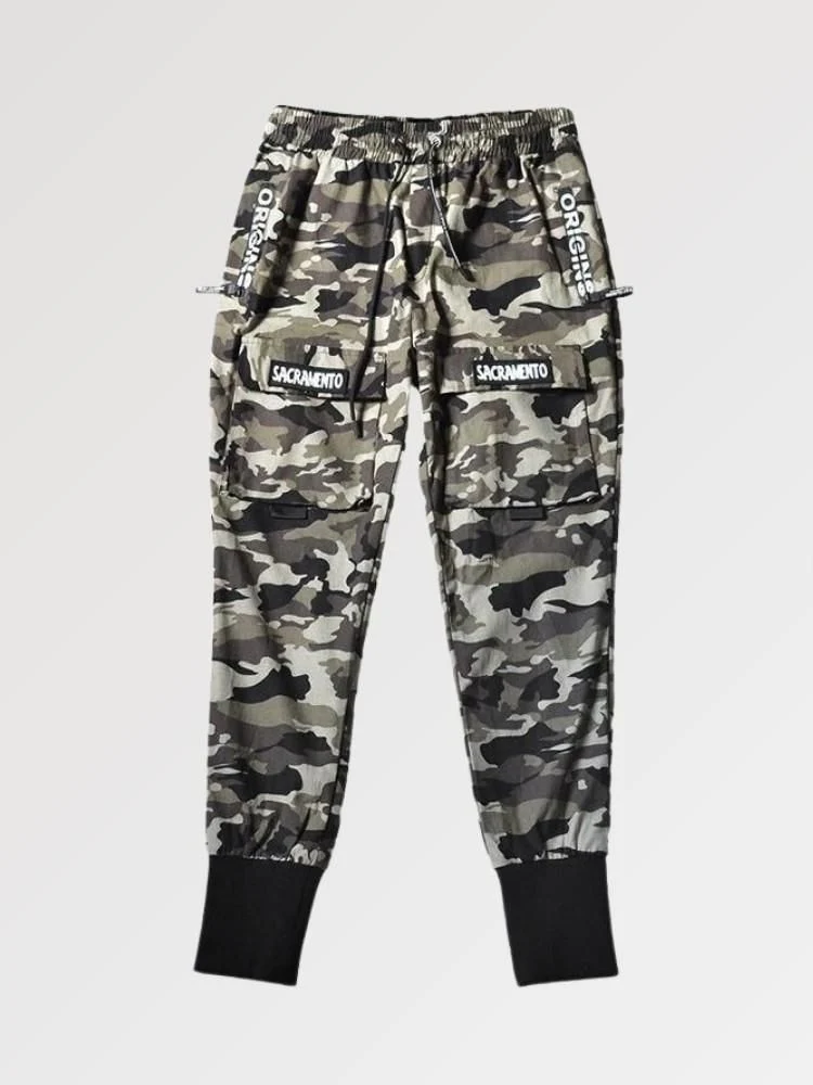 Mens Military Streetwear Pants 'Nagasaki' - Image 2