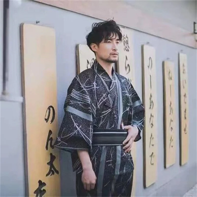 Mens Modern Kimono 'Iwaki' - Image 3
