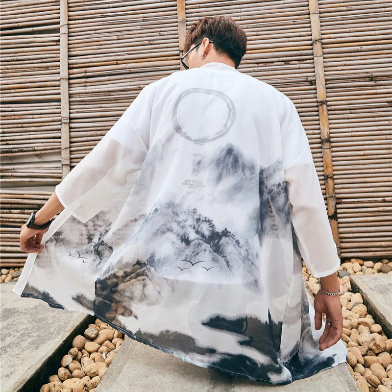 Mens Oversize Kimono Jacket 'Astro' - Image 2