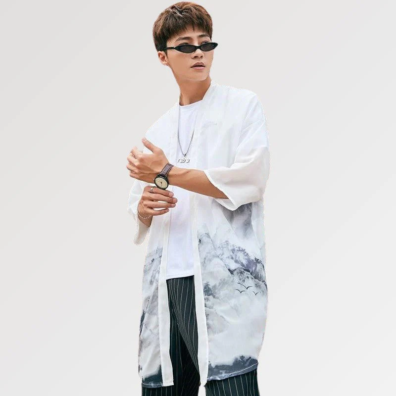 Mens Oversize Kimono Jacket 'Astro' - Image 3