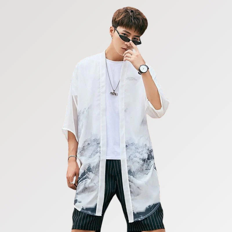 Mens Oversize Kimono Jacket 'Astro' - Image 4