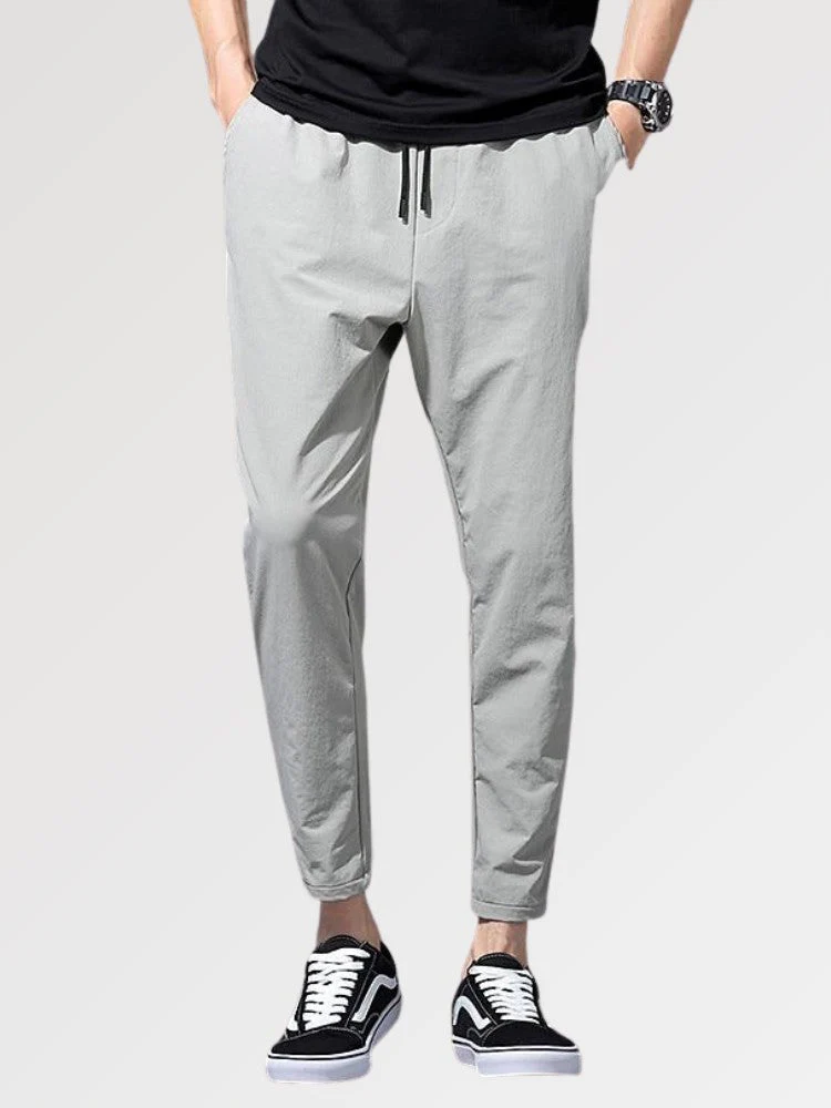 Mens Silk Casual Pants 'Hyuga' - Image 2