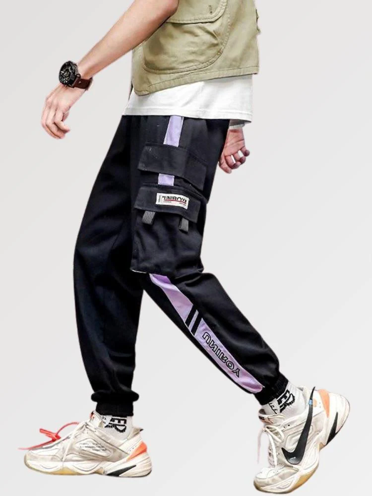 Mens Streetwear Pants with Pockets 'Sasebo' - Image 2