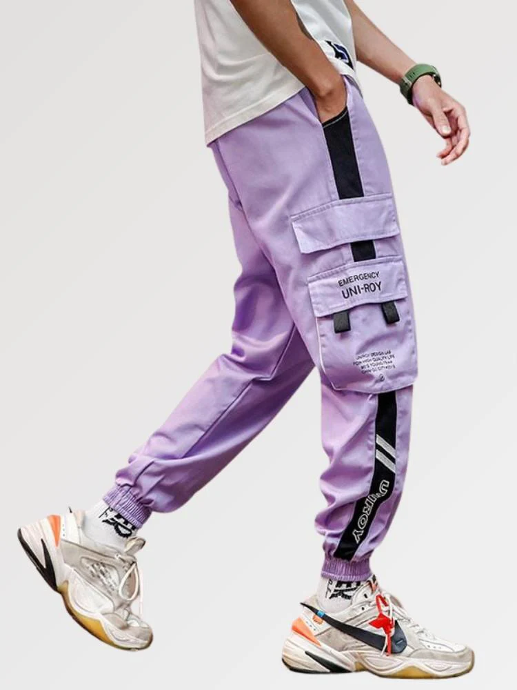 Mens Streetwear Pants with Pockets 'Sasebo' - Image 3