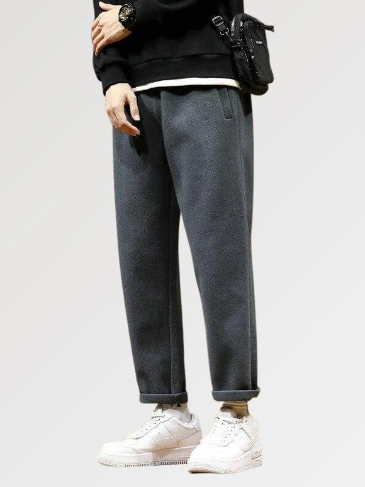 Mens Wool Pants 'Miyakonojo' - Image 3