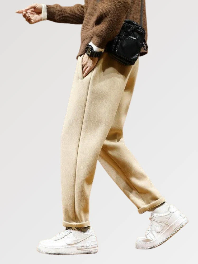 Mens Wool Pants 'Miyakonojo' - Image 4