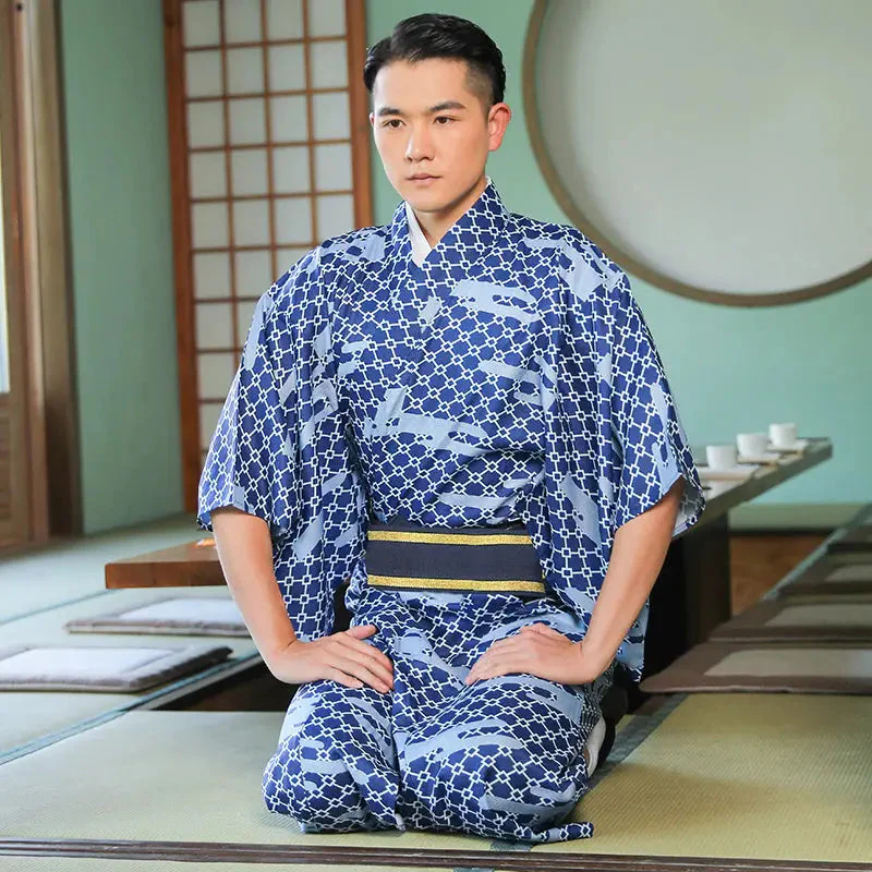 Mens Yukata Kimono 'Hakkyo' - Image 2