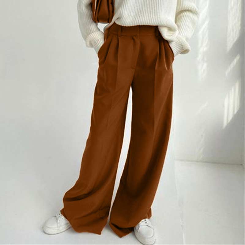 Multicolored Wide Leg Pants for Women 'Funabashi' - Image 7