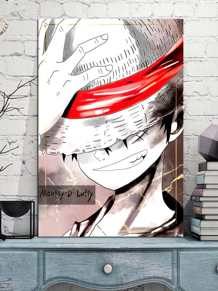 One Piece Painting 'Monkey D. Luffy' - Image 2