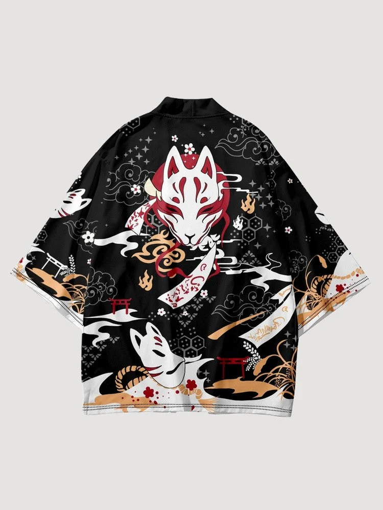 Oversize Haori 'Kitsune' - Image 2