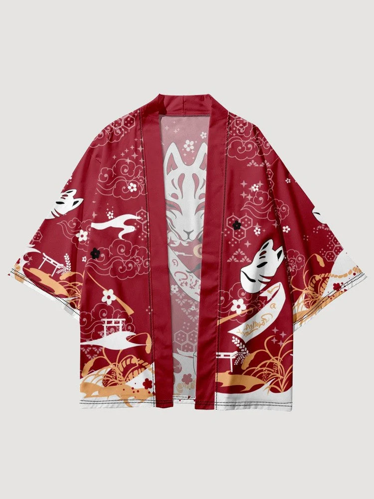 Oversize Haori 'Kitsune' - Image 3