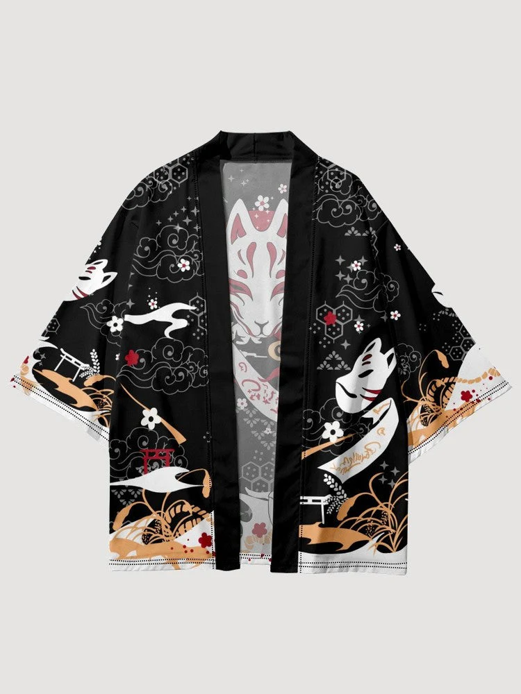 Oversize Haori 'Kitsune' - Image 4