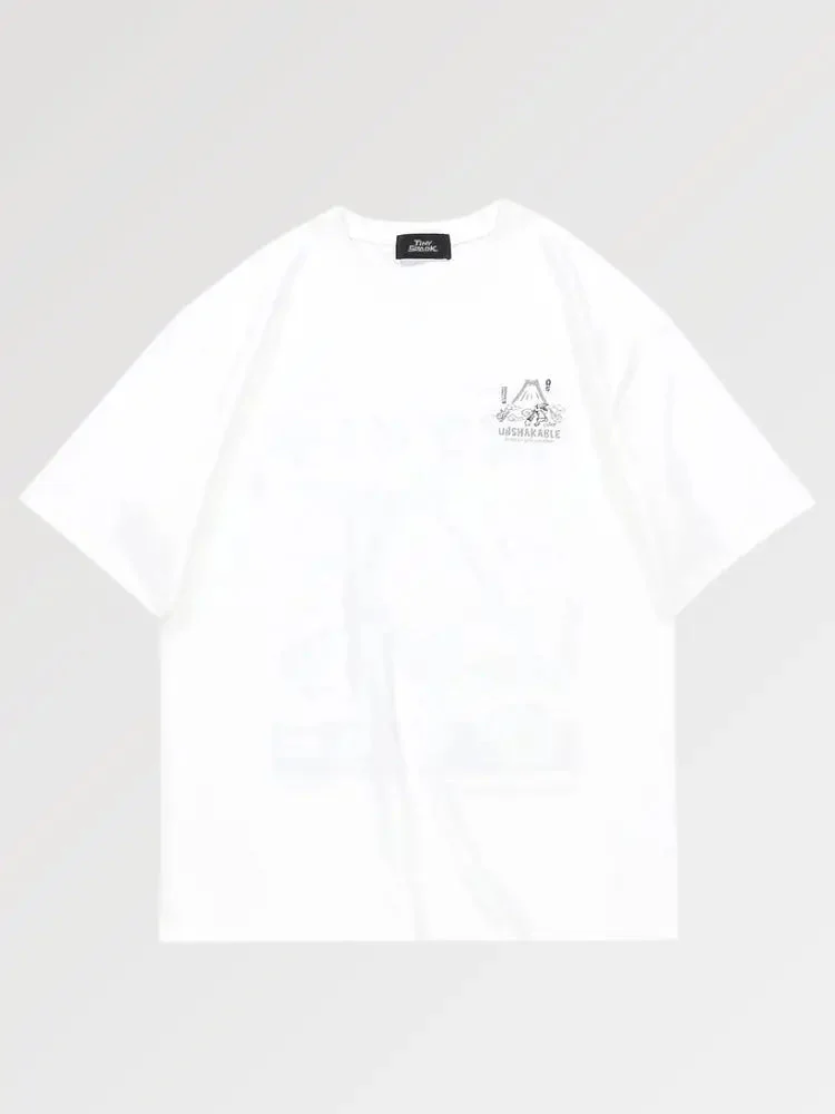 Oversized Shirt Japanese Script 'Yama' - Image 4