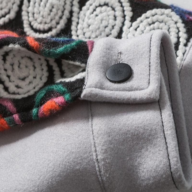 Patchwork Design Streetwear Jacket 'Goro' - Image 4