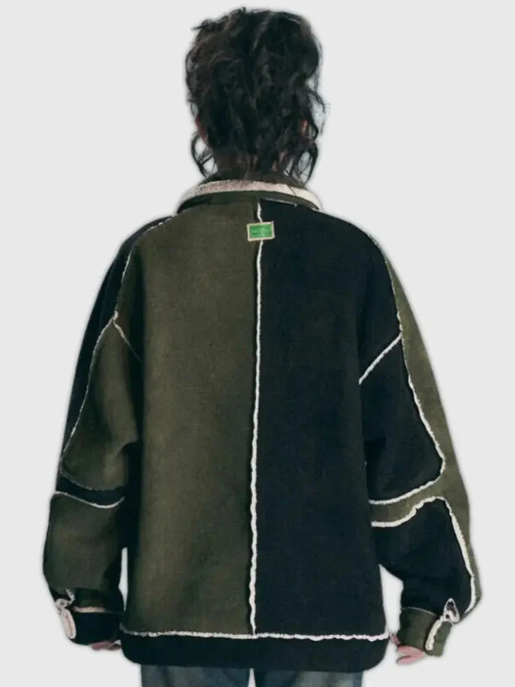 Patchwork Vintage Jacket - Image 4