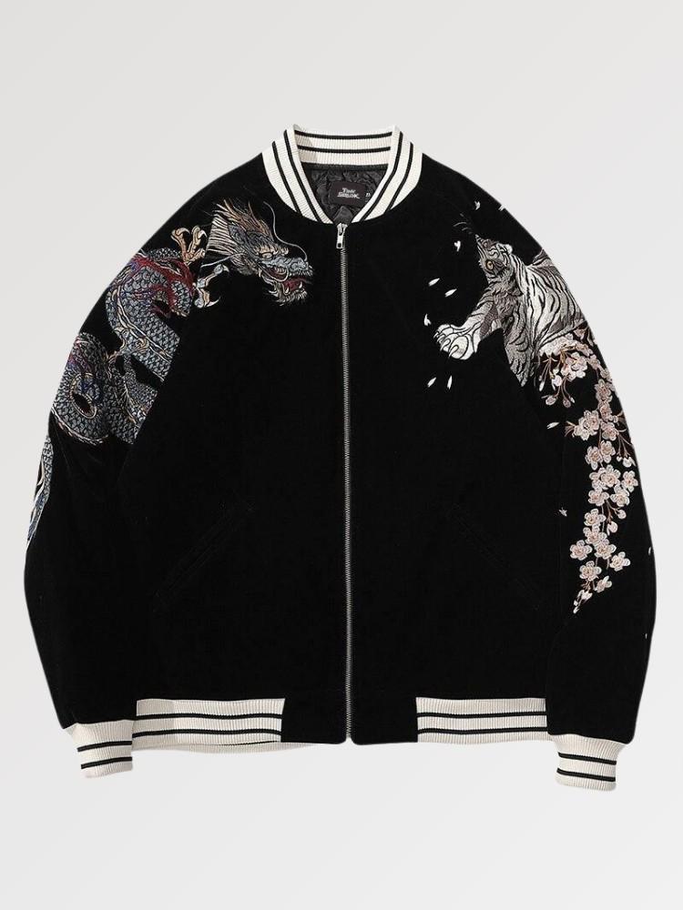 Phoenix Red Sukajan Jacket 'Yamaguchi' - Image 3