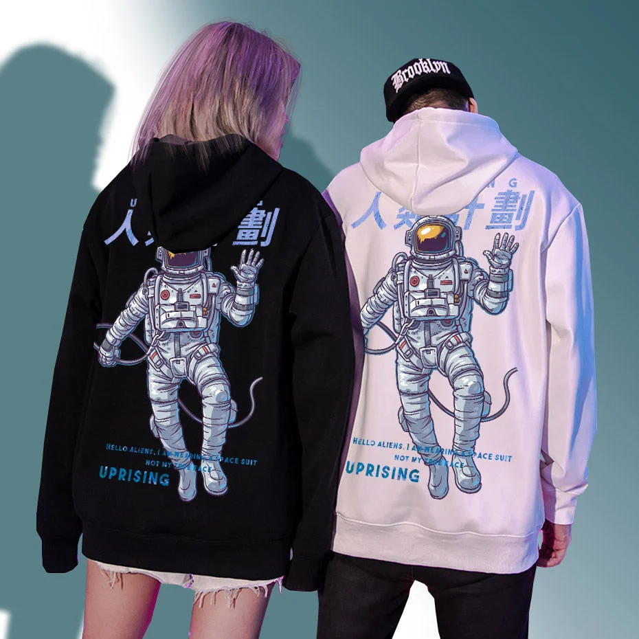 Printed Hoodie Japanese Style 'Hikoshi' - Image 3
