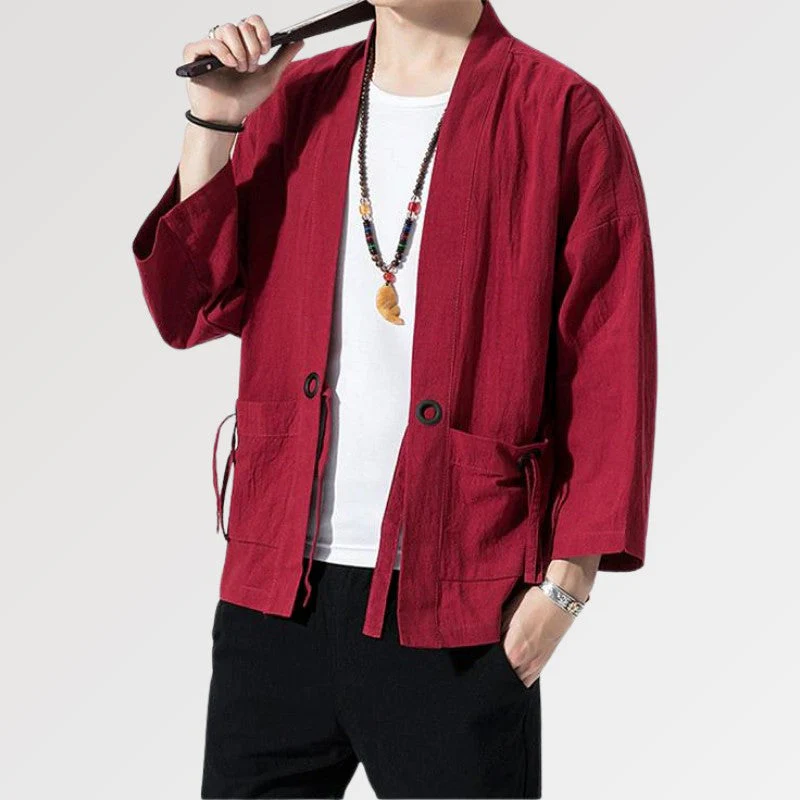 Red Men Kimono - Image 2
