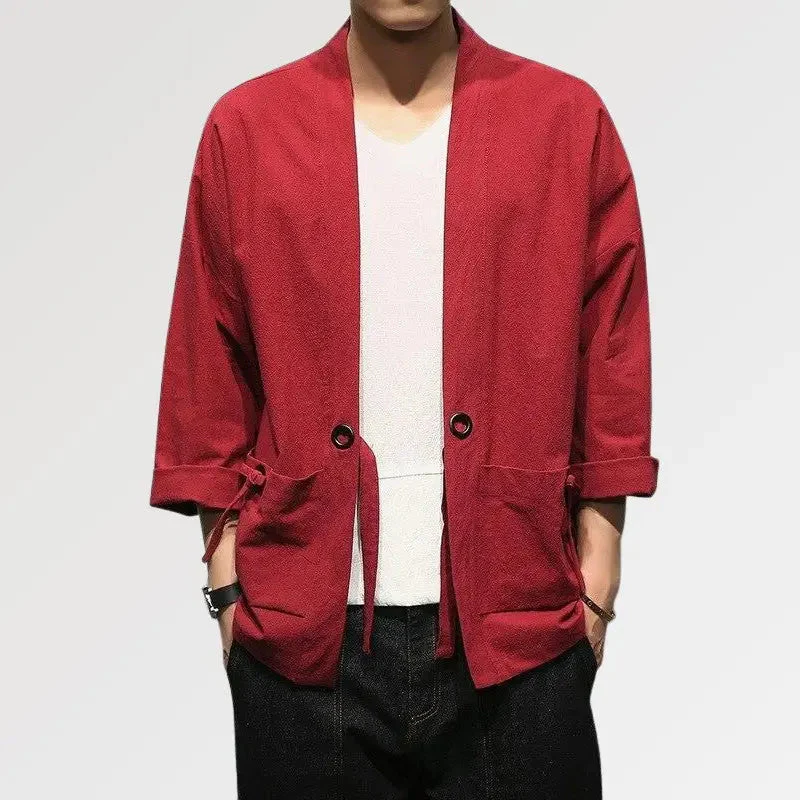 Red Men Kimono - Image 4