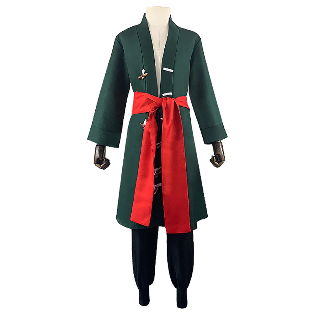 Roronoa Zoro Green Cosplay One Piece - Image 2