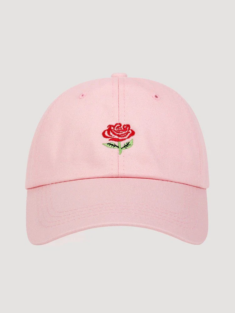 Rose Design Cap 'Hana' - Image 2