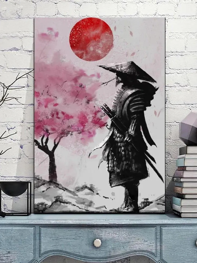 Samurai Painting 'Cherry Blossom' - Image 2