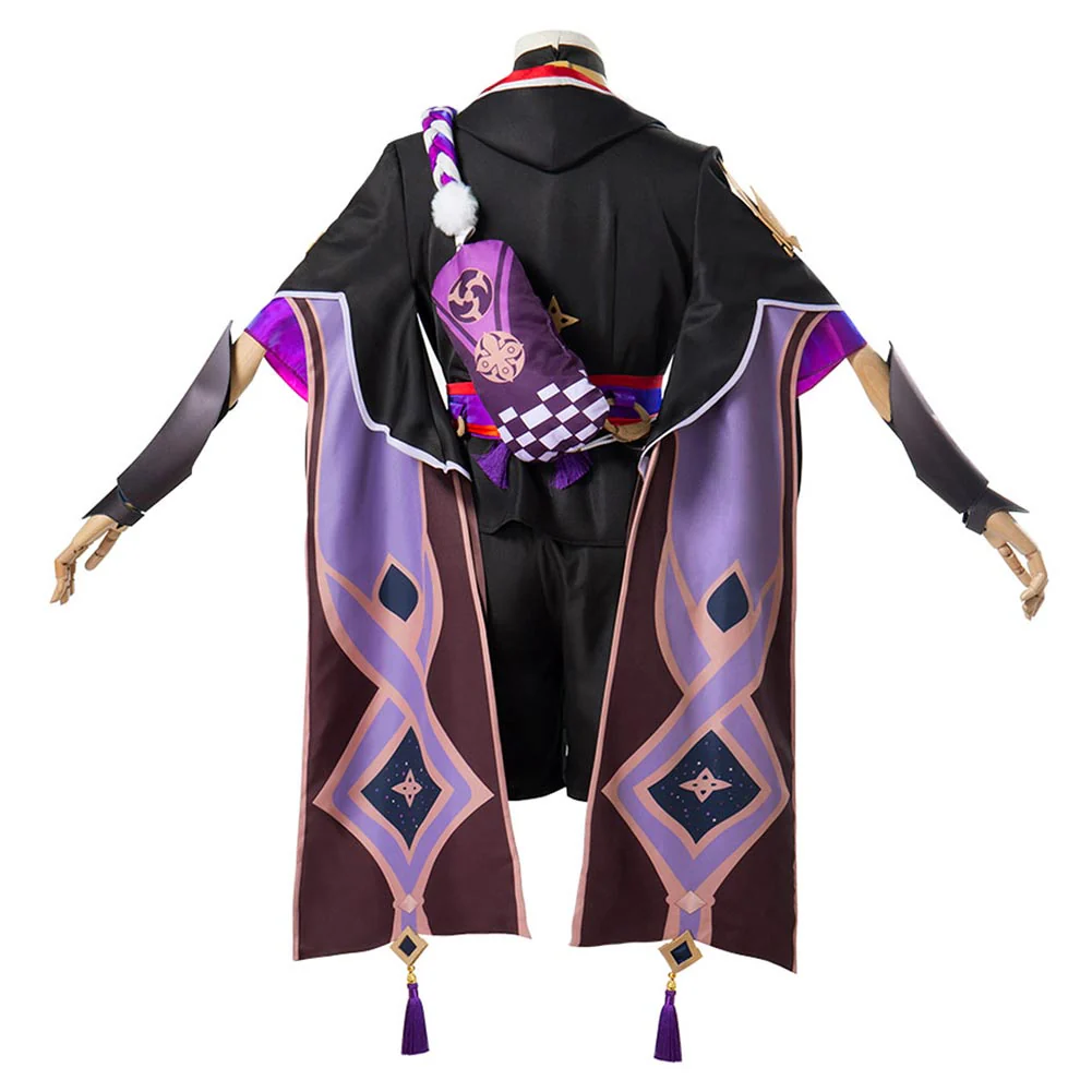 Scaramouche Black Cosplay Genshin Impact - Image 3