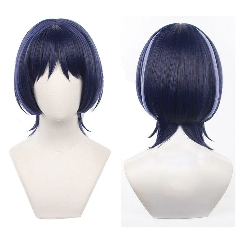 Scaramouche Blue Cosplay Genshin Impact - Image 5