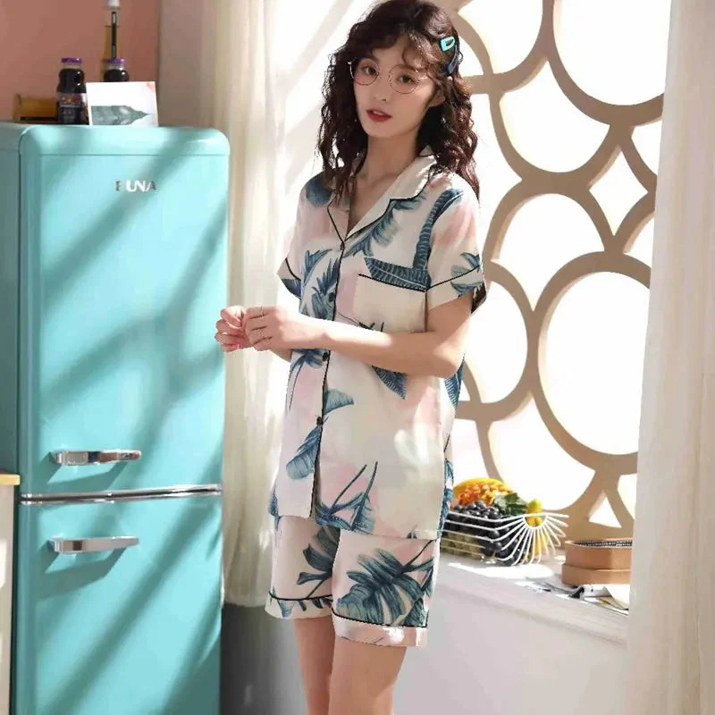 Silk Summer Pajamas - Image 2