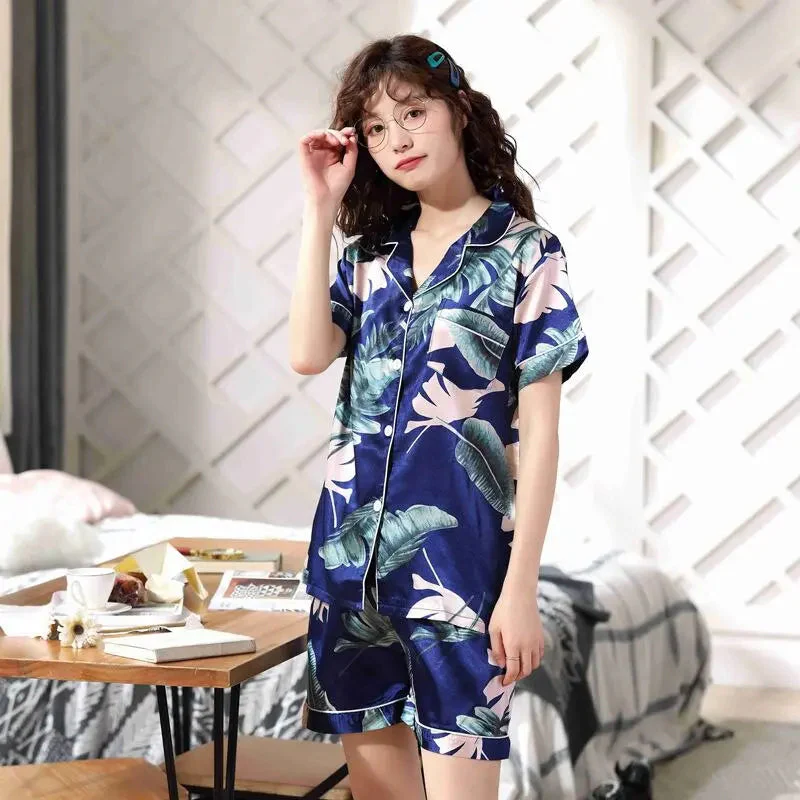 Silk Summer Pajamas - Image 3
