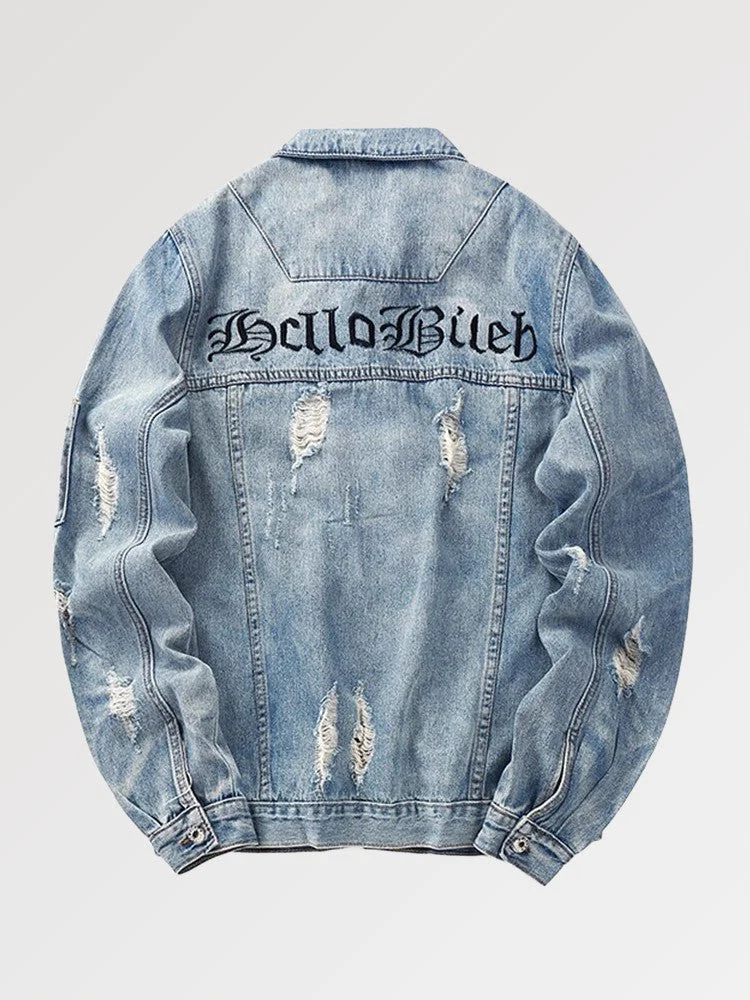 Streetwear Denim Jacket 'Oguri' - Image 2