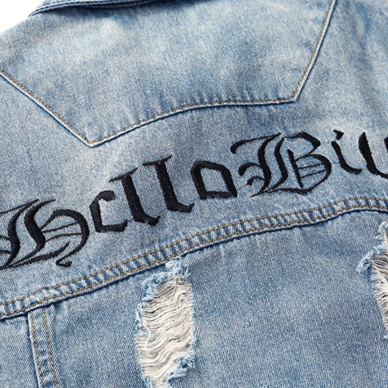 Streetwear Denim Jacket 'Oguri' - Image 4