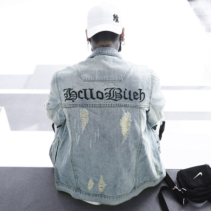 Streetwear Denim Jacket 'Oguri' - Image 5