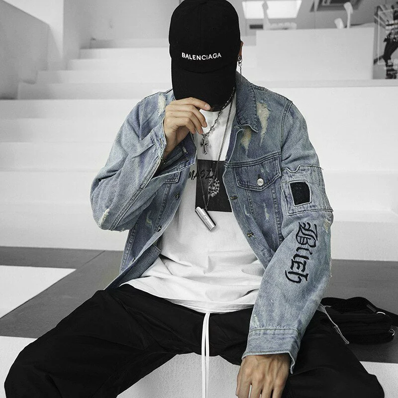 Streetwear Denim Jacket 'Oguri' - Image 6