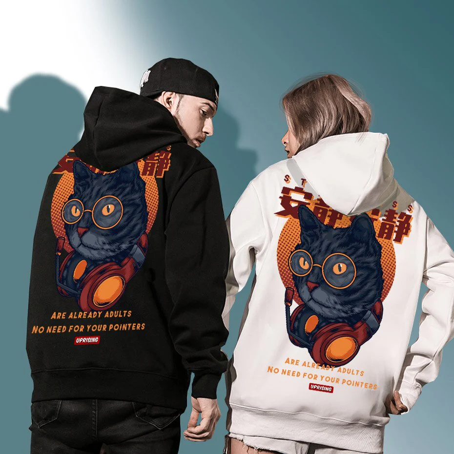 Streetwear Hoodie Japanese Script 'Aichi' - Image 5