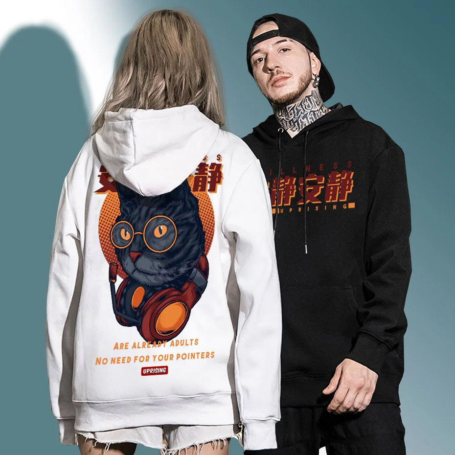 Streetwear Hoodie Japanese Script 'Aichi' - Image 6