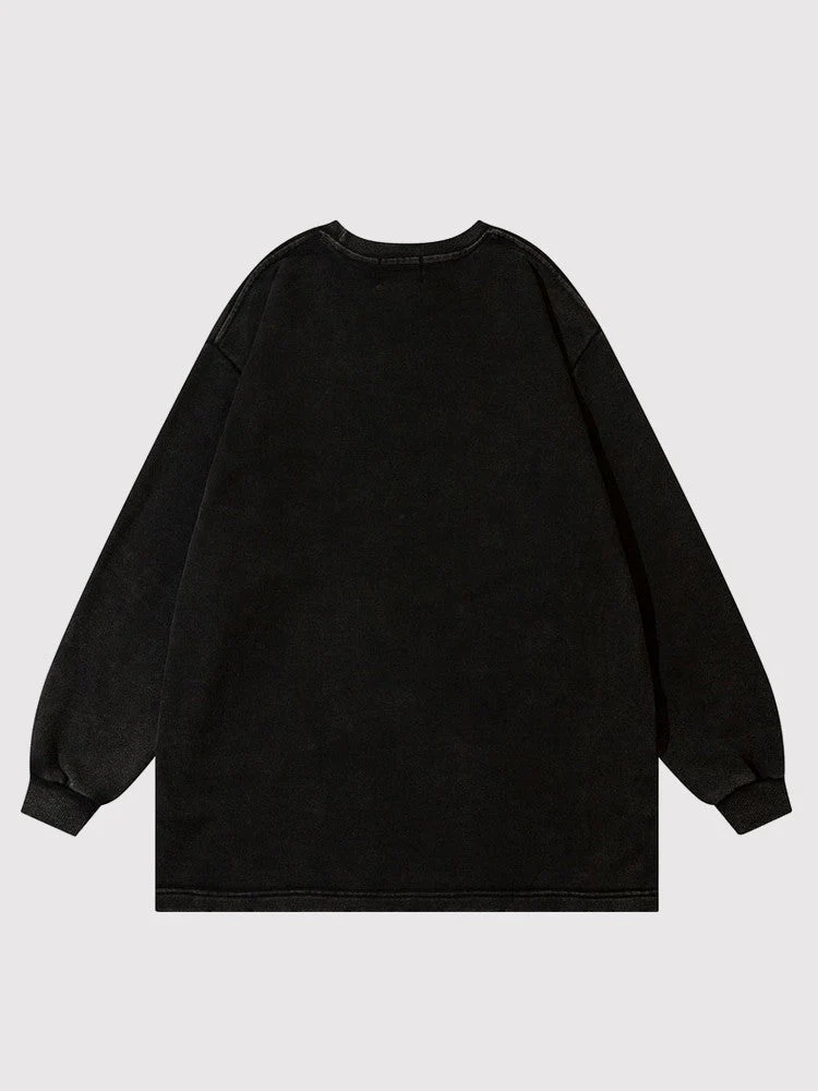 Streetwear Japanese Sweatshirt 'Illusion' - Image 2