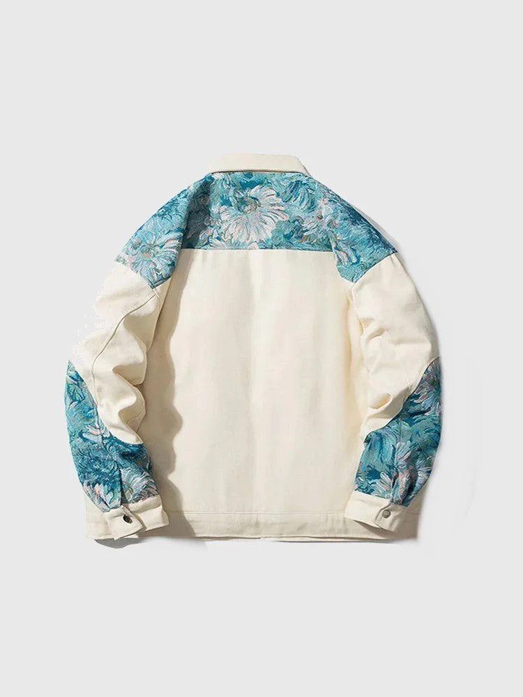 Streetwear Patchwork Jacket - Image 3