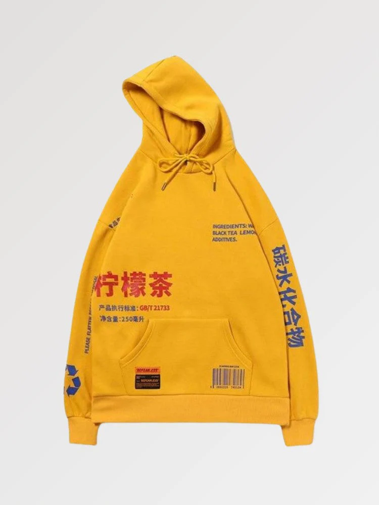 Sweatshirt with Japanese Script 'Nanika' - Image 2