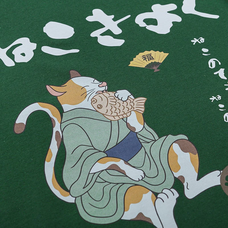 T-shirt Gourmet Cat 'Neko' - Image 4