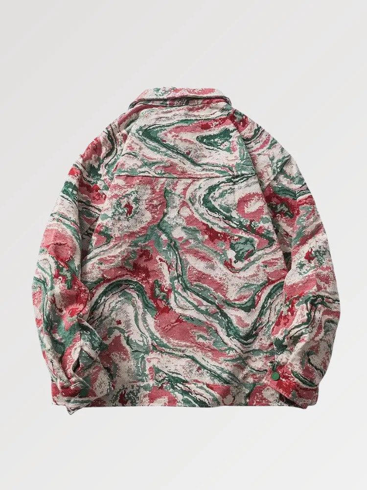 Tie & Dye Denim Jacket 'Seoul' - Image 2