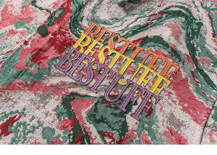 Tie & Dye Denim Jacket 'Seoul' - Image 4