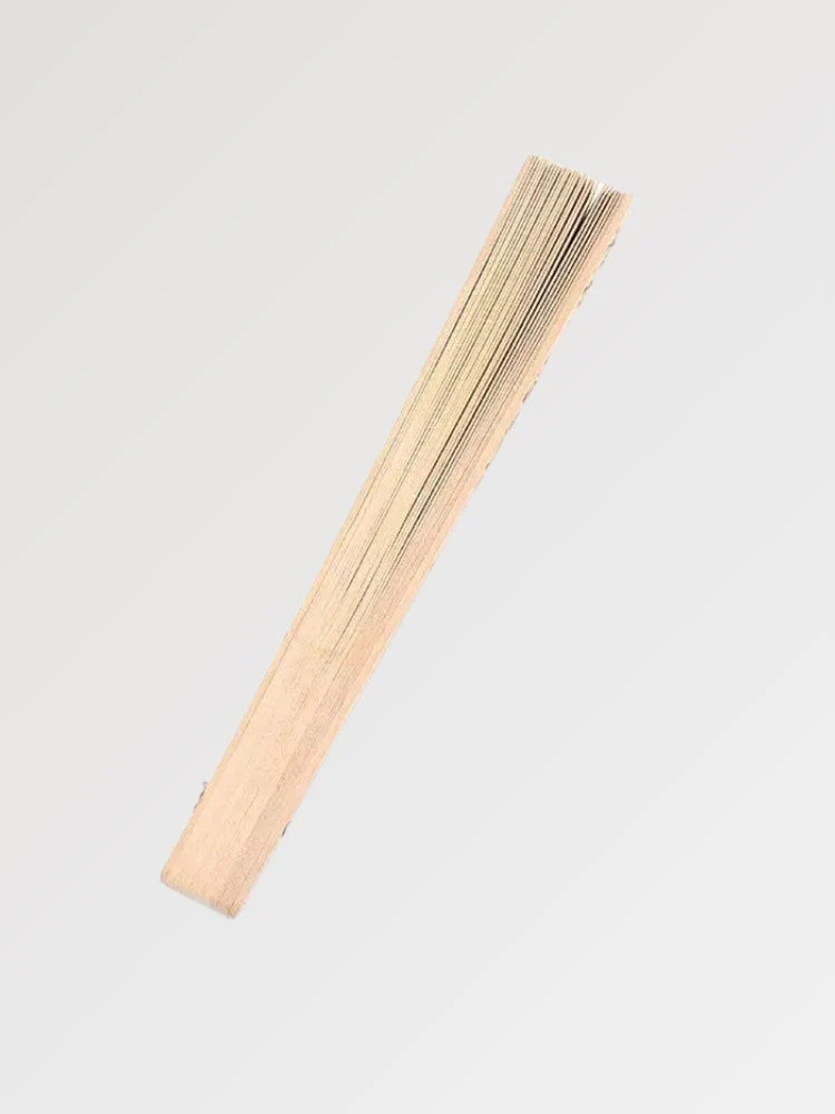 Traditional Japanese Bamboo Fan 'Wood' - Image 3