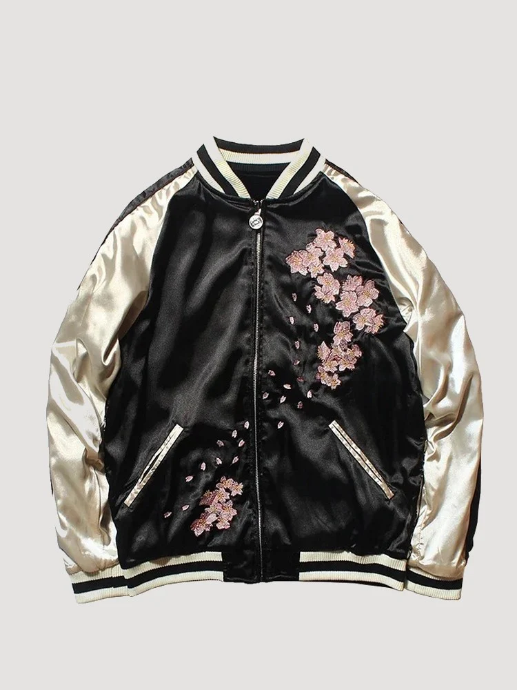 Japanese Dragon and Flower Bomber 'Shinjuku' - Image 2