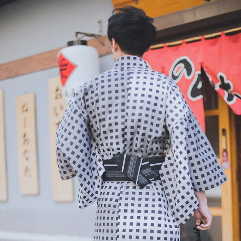 Traditional Japanese Mens Kimono 'Zao' - Image 4