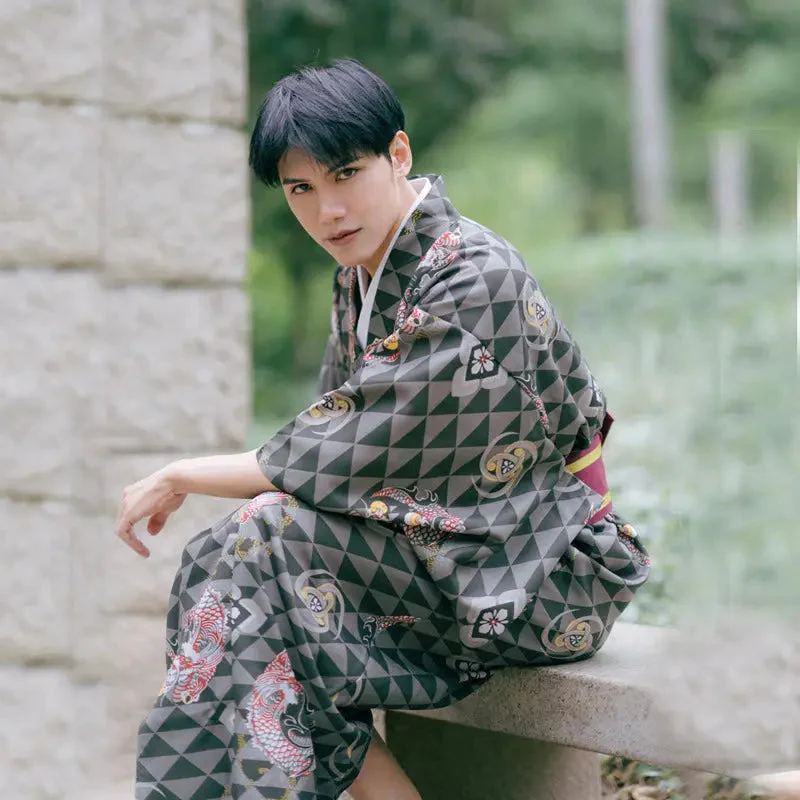 Traditional Long Kimono 'Issaikyo' - Image 3